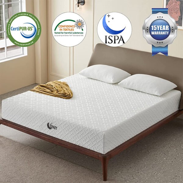 Breathable Hybrid Spring Mattress for Motels